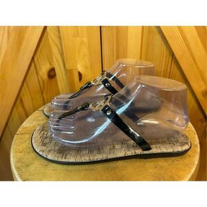 Michael Kors Flip Flop Sandal Women's US 8M Black  Slip-On